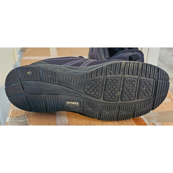 HYTEST Men’s Size 11 W Composite Safety Toe Work Shoes 61734 Black Free Shipping - Picture 5 of 6